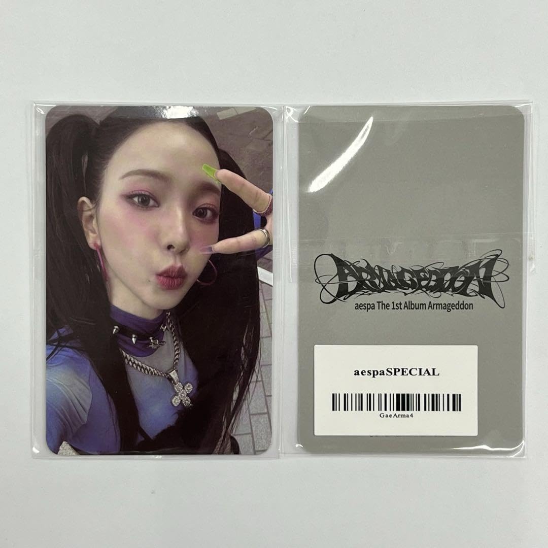 Amazon.co.jp: aespa Armageddon sm&store エスパ トレカ カリナ