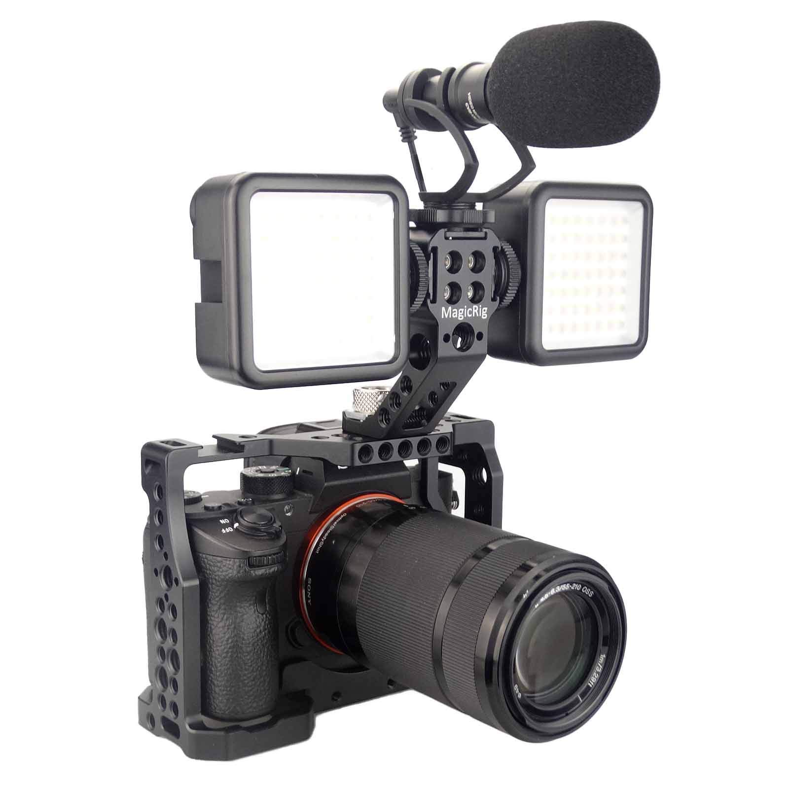 Amazon.com : MagicRig A7iii / A7riii Full Camera Cage Rig and ARRI