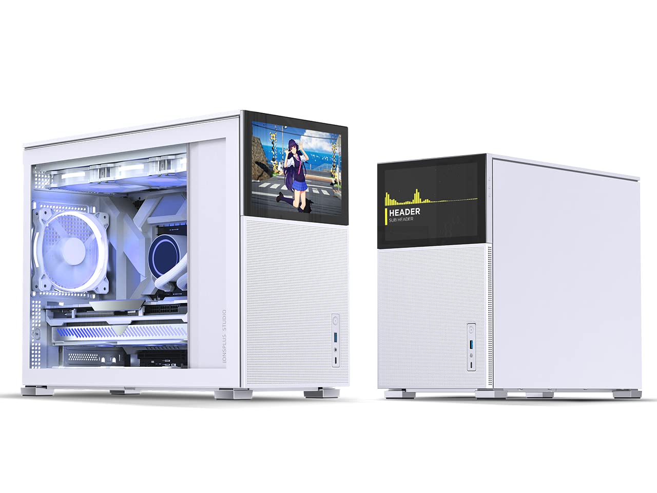 Amazon | JONSBO D31 MESH SC ホワイト マイクロコンピューターケース