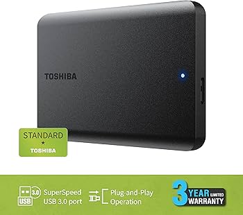 Amazon | TOSHIBA Canvio Basics 4TB ポータブル外付けHDD - USB 3.0