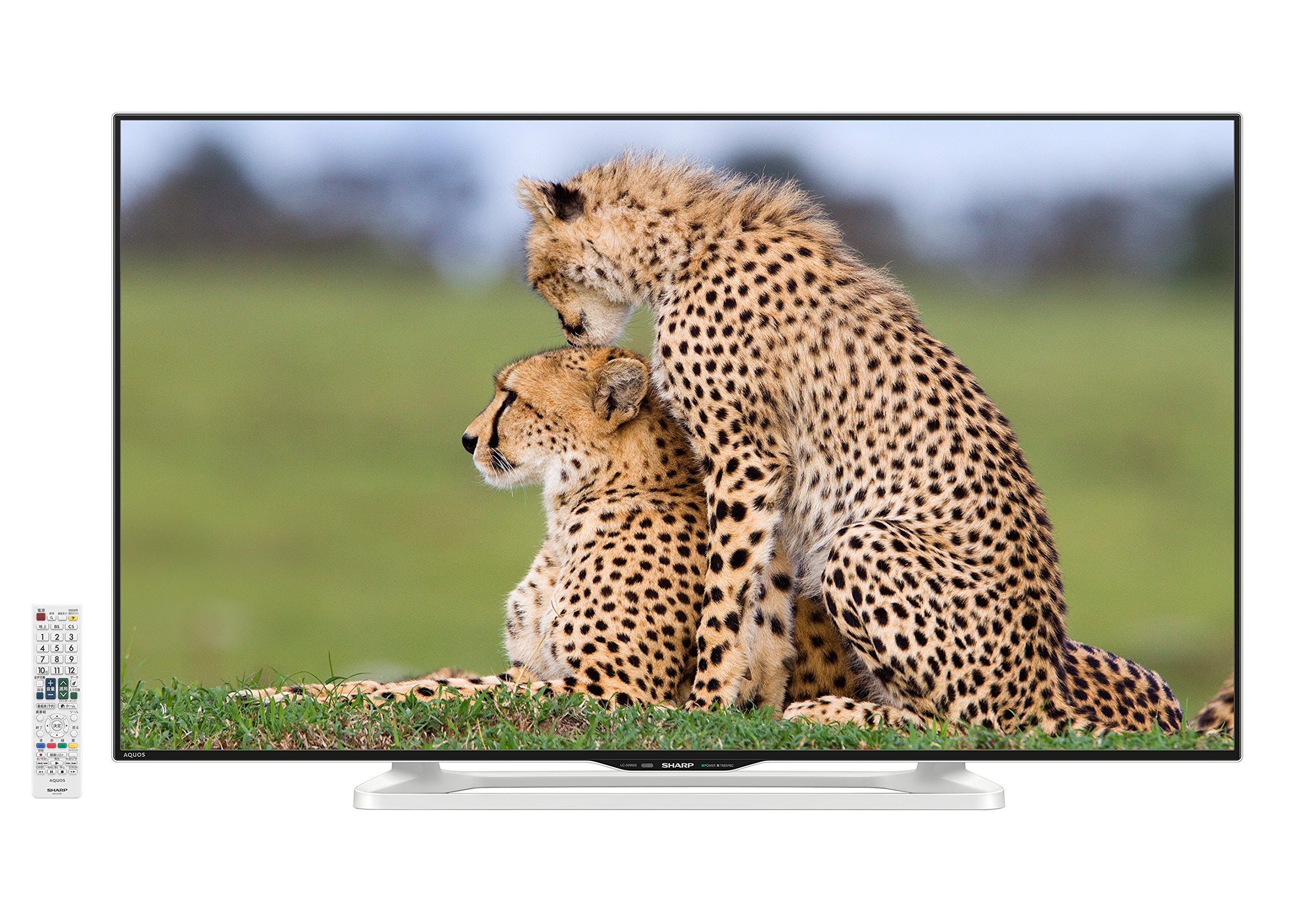 Amazon | シャープ 50V型 フルハイビジョン 液晶テレビ ホワイト AQUOS