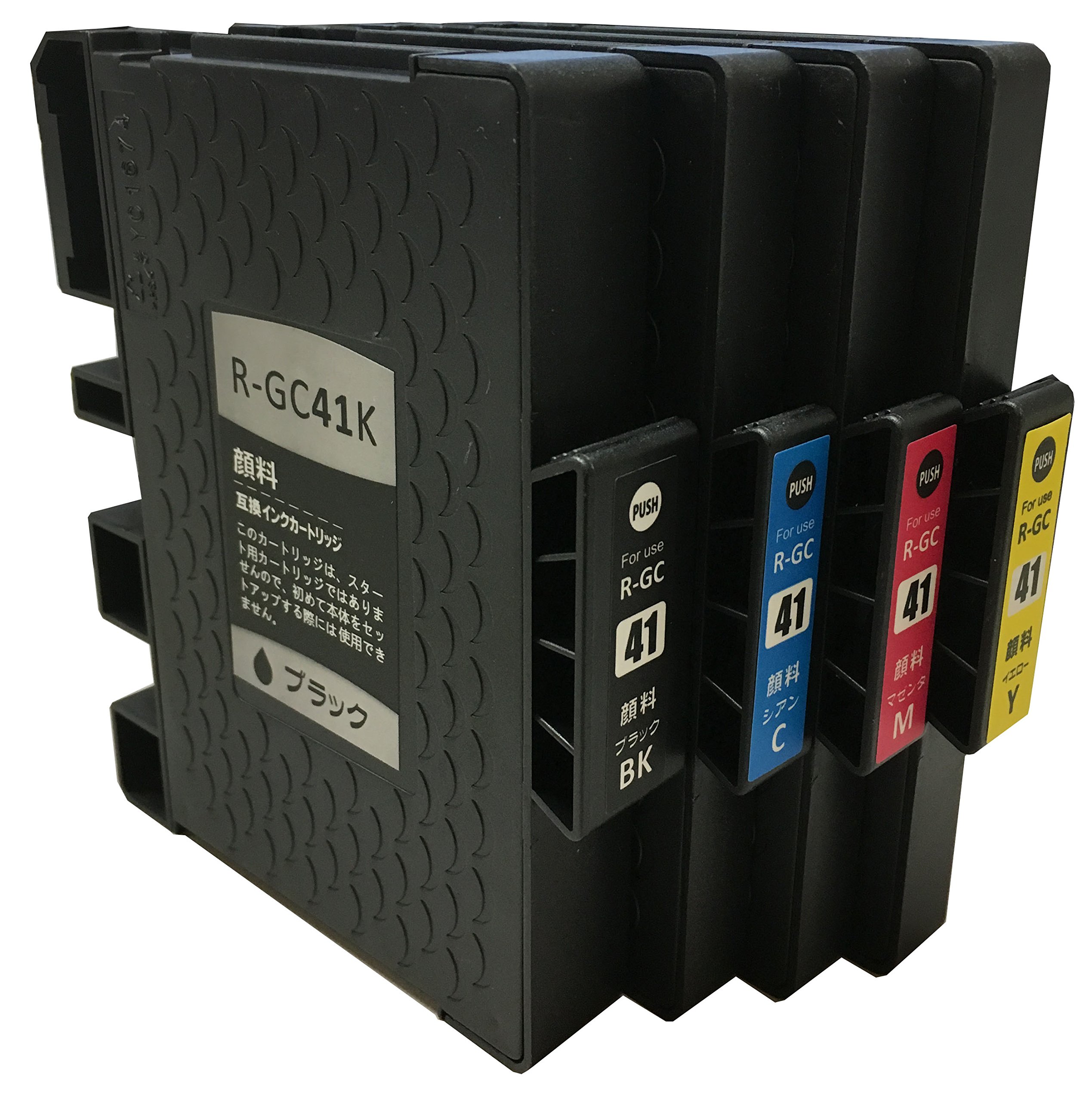 Amazon.co.jp: 【純正品同様全色顔料系インク】リコー RICOH GC41 互換