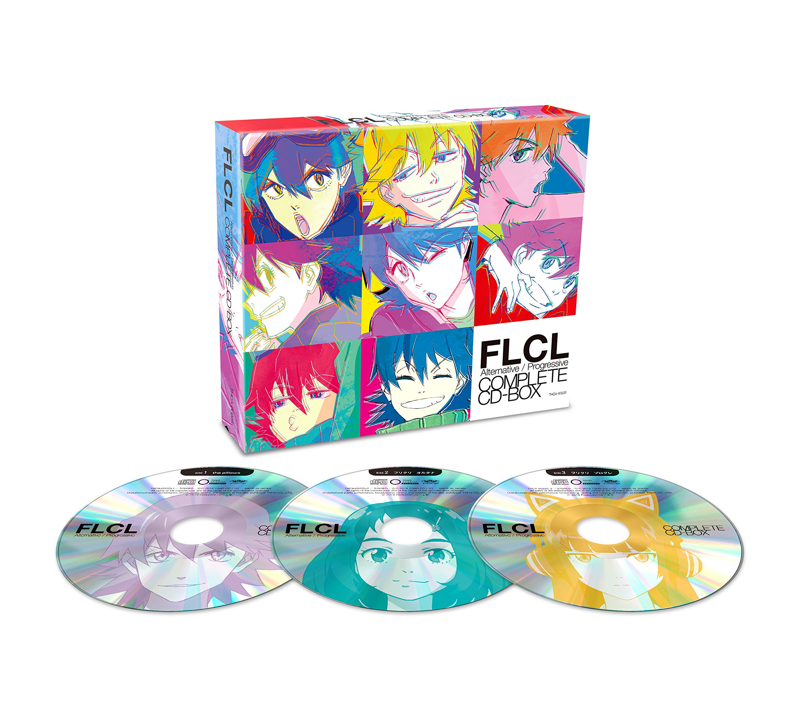 Amazon.co.jp: 劇場版「フリクリ オルタナ/プログレ」COMPLETE CD-BOX