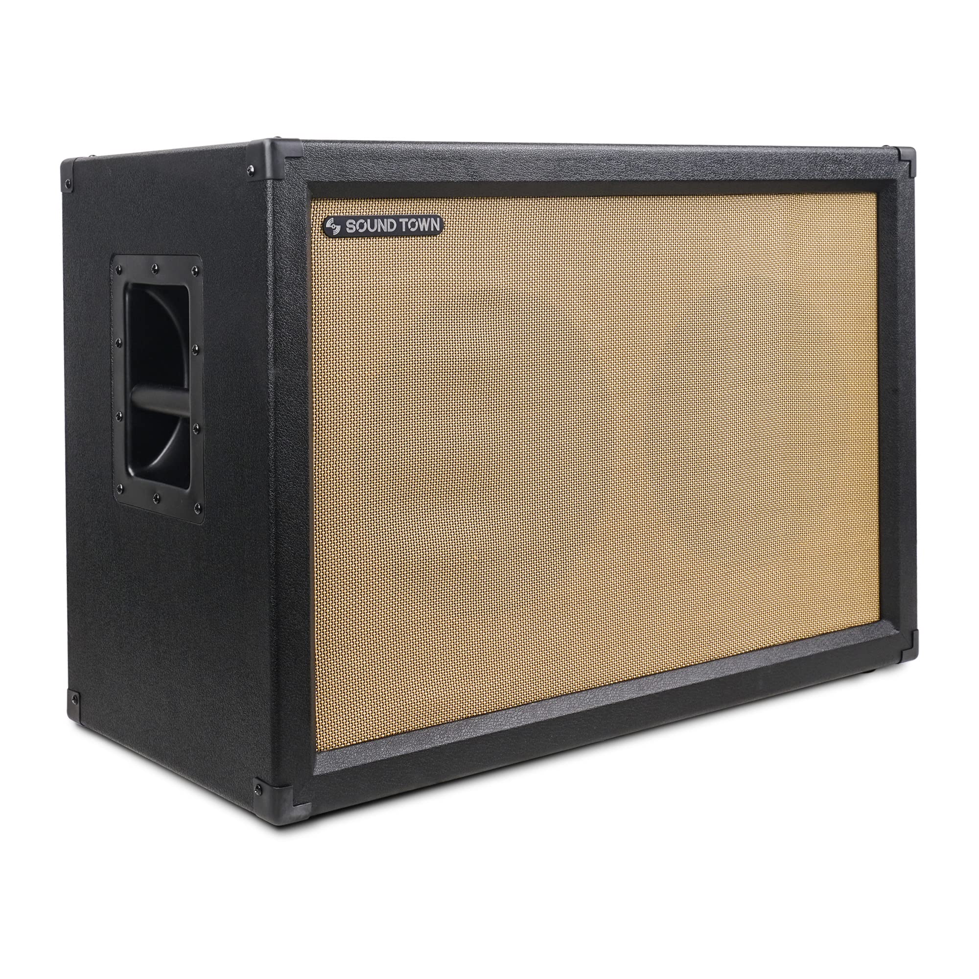 Amazon.com: Sound Town 2 x 12 Guitar Speaker Cabinet, Birch