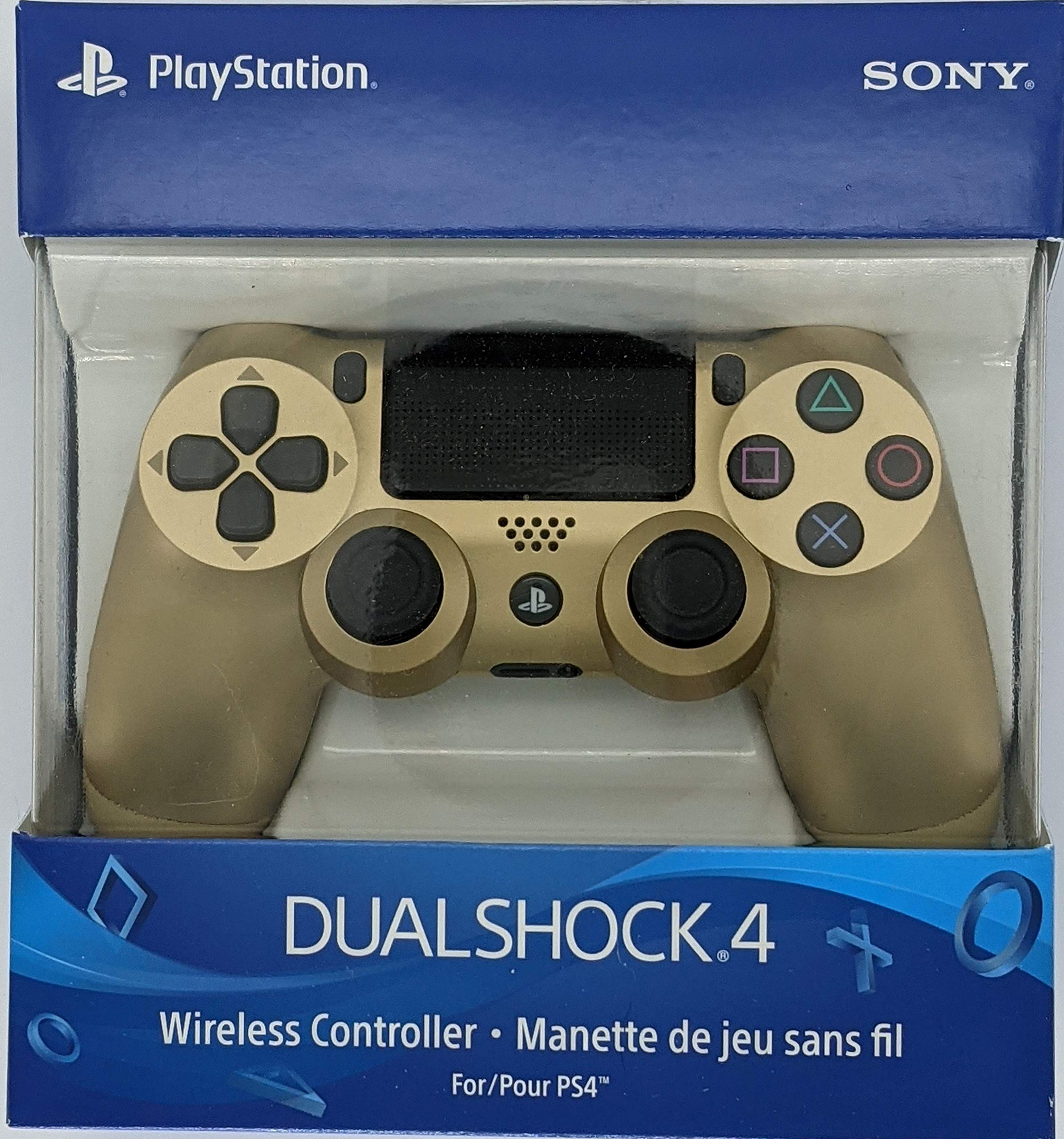 Amazon | ワイヤレスコントローラー (DUALSHOCK 4) ゴールド (CUH