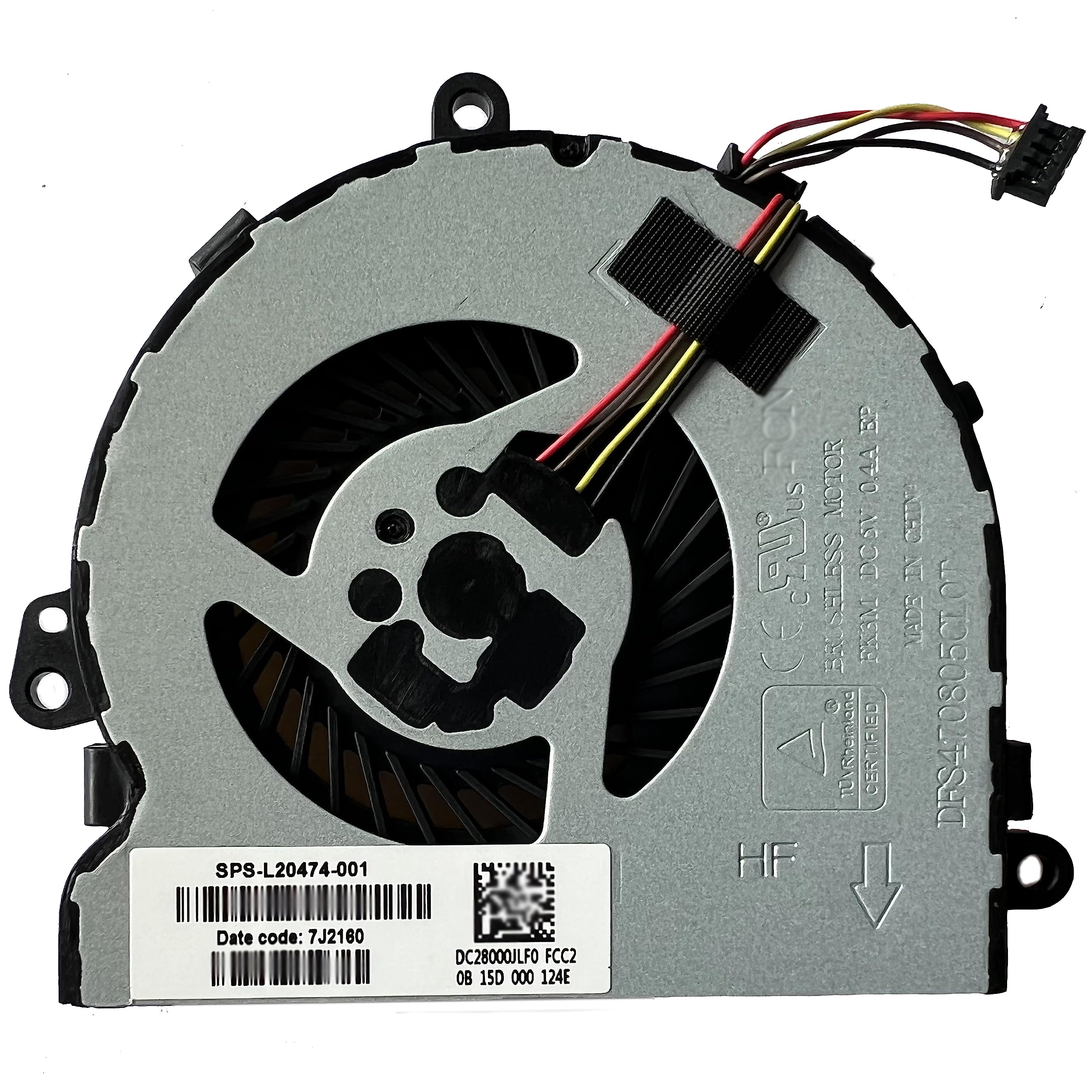 Amazon.com: HK-part Fan Replacement for HP 15-DB0066WM 15-DB0011DX