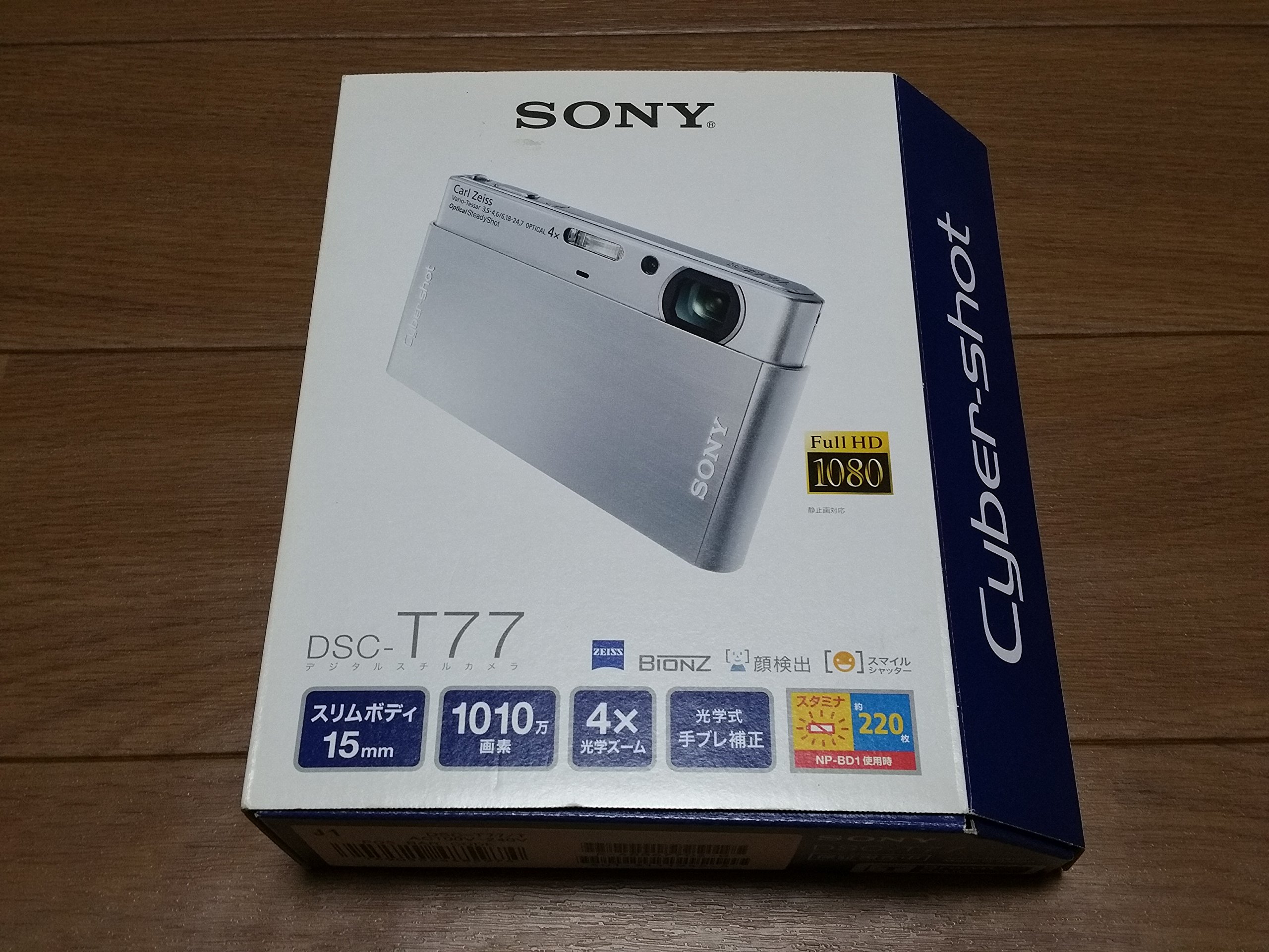 Amazon | SONY デジタルカメラ Cyber-Shot(サイバーショット) T77