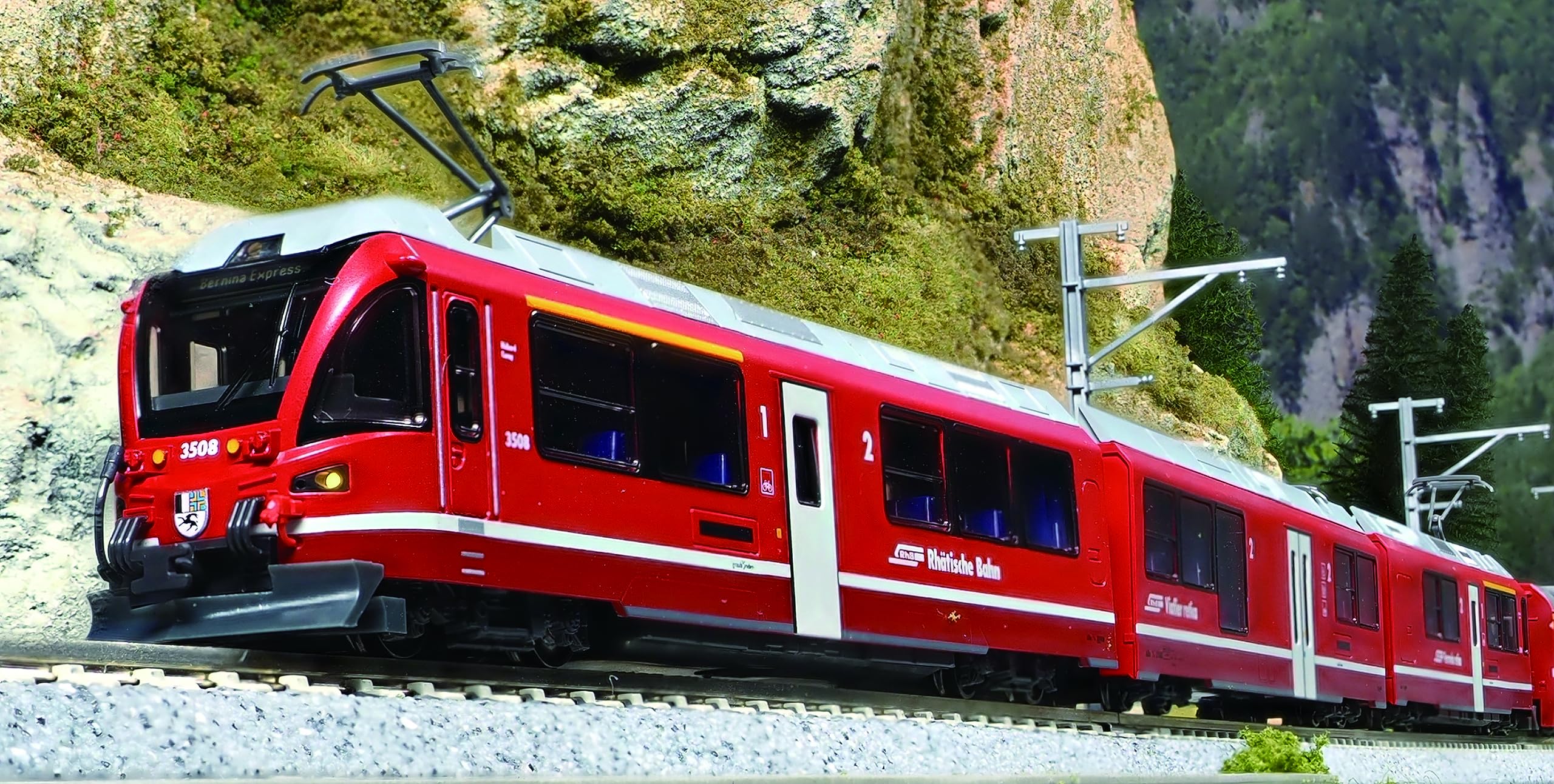 Amazon.com: Kato N-Gauge Rhaetian Railway ABe8/12 Allegra [10-1273