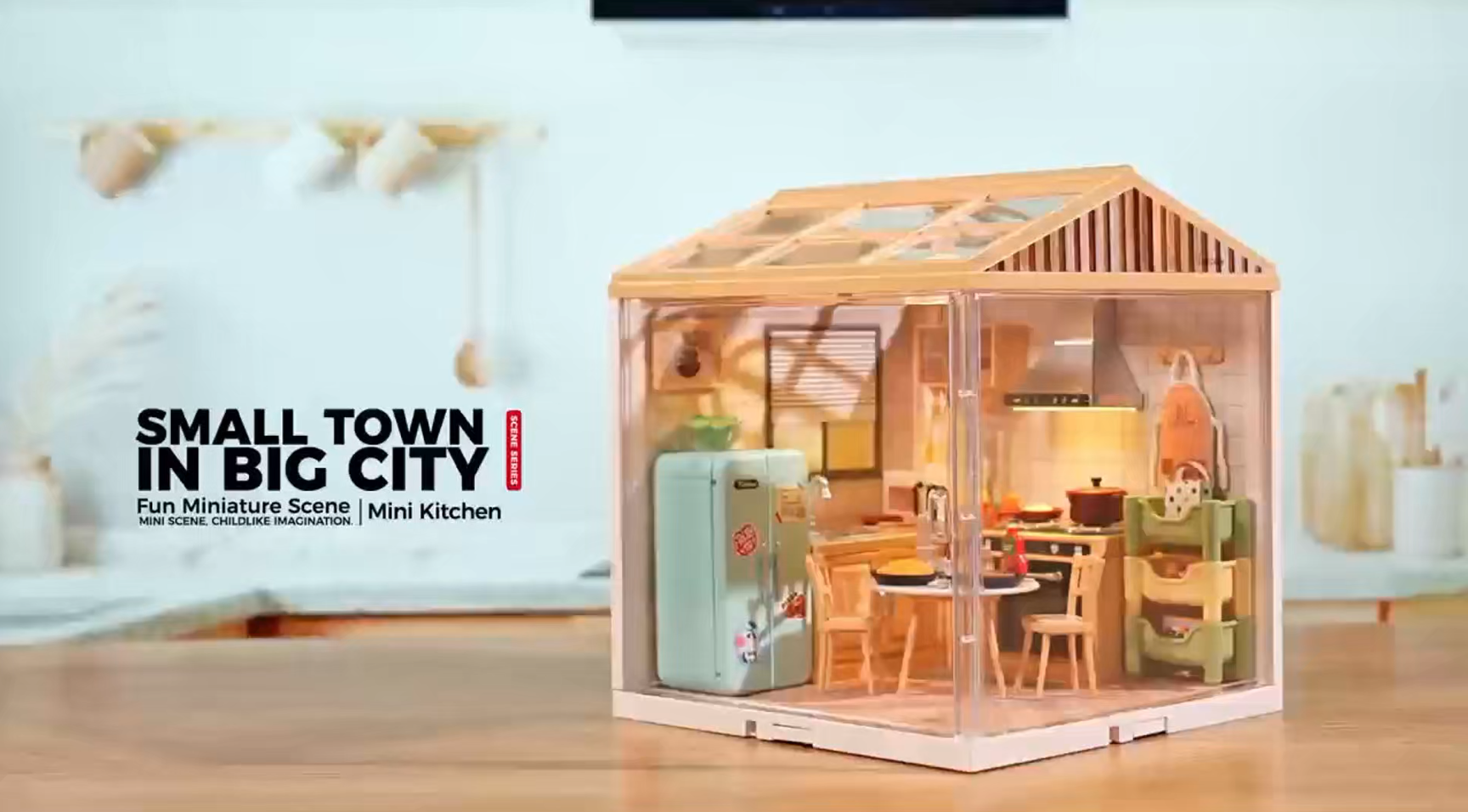 Amazon | Hallisun DIYミニチュアハウスキット プラスチック ドール