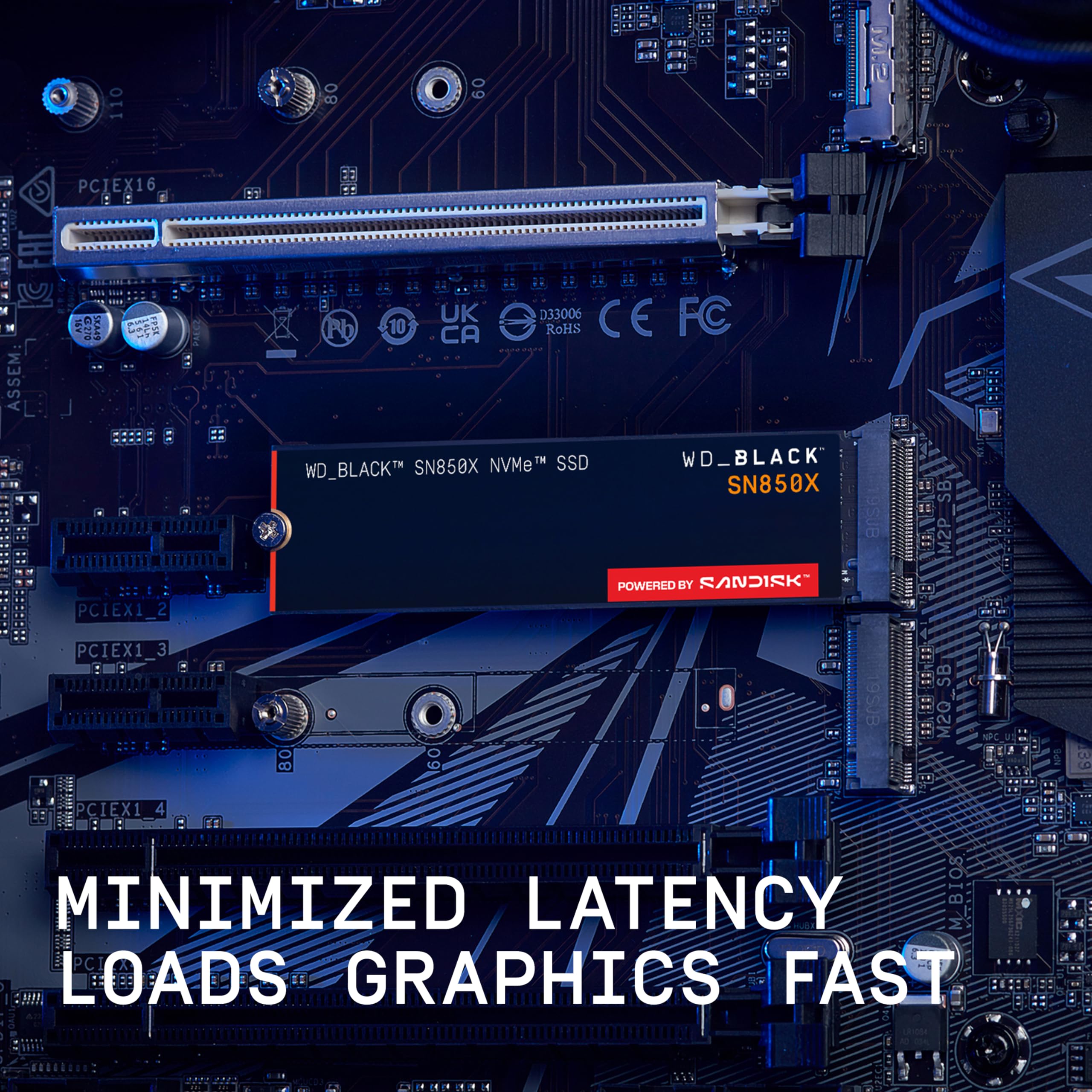 Amazon | WD_BLACK 1TB SN850X NVMe 内蔵型ゲーミングSSD ソリッド