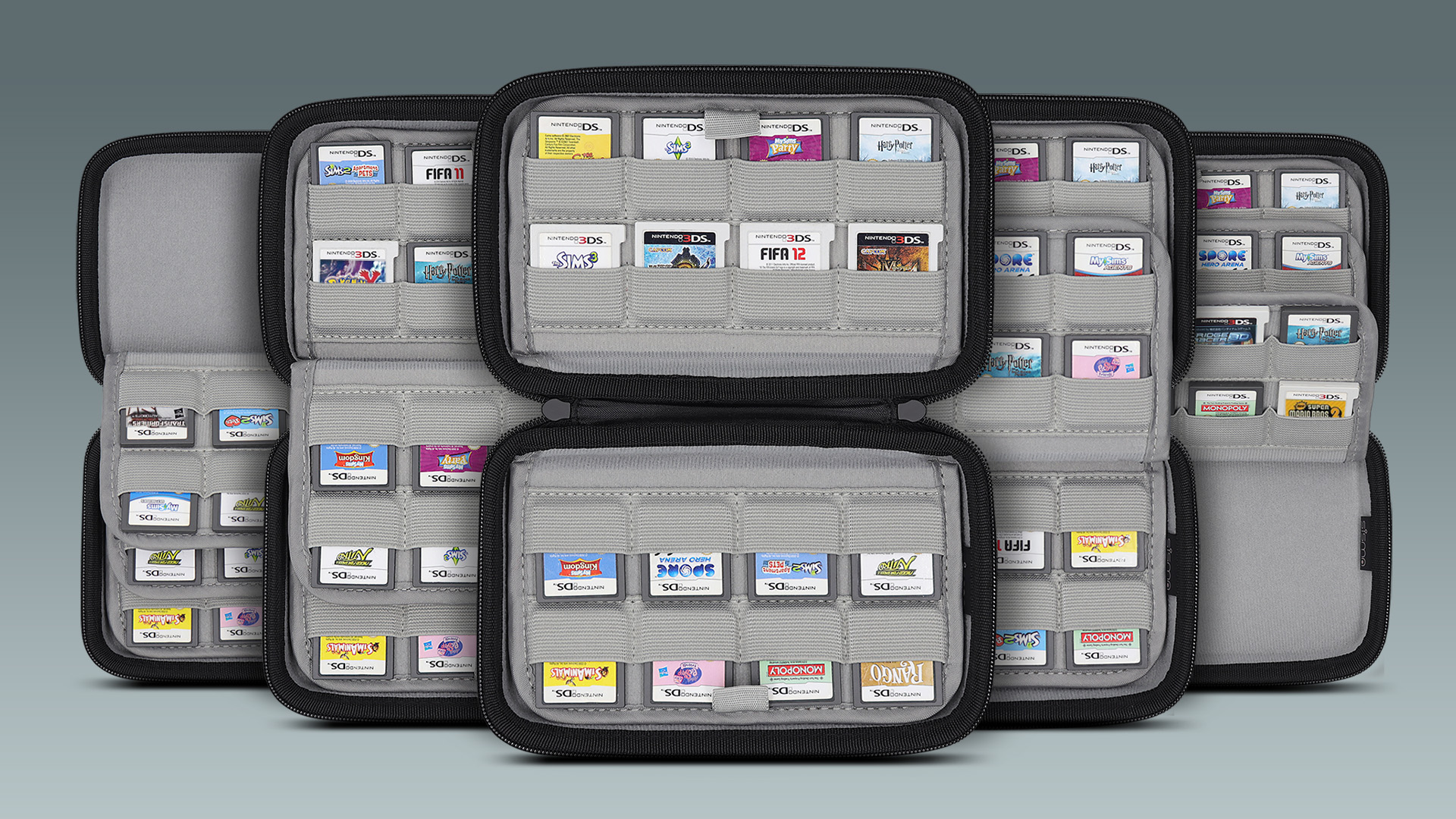 Amazon.co.jp: sisma カードケース 64枚収納 3DS 2DS DS SWITCH用