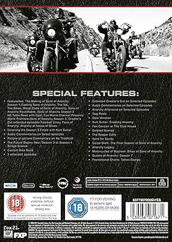 Sons Of Anarchy: Complete Seasons 1-7 [Blu-ray]: Amazon.ca: Movies