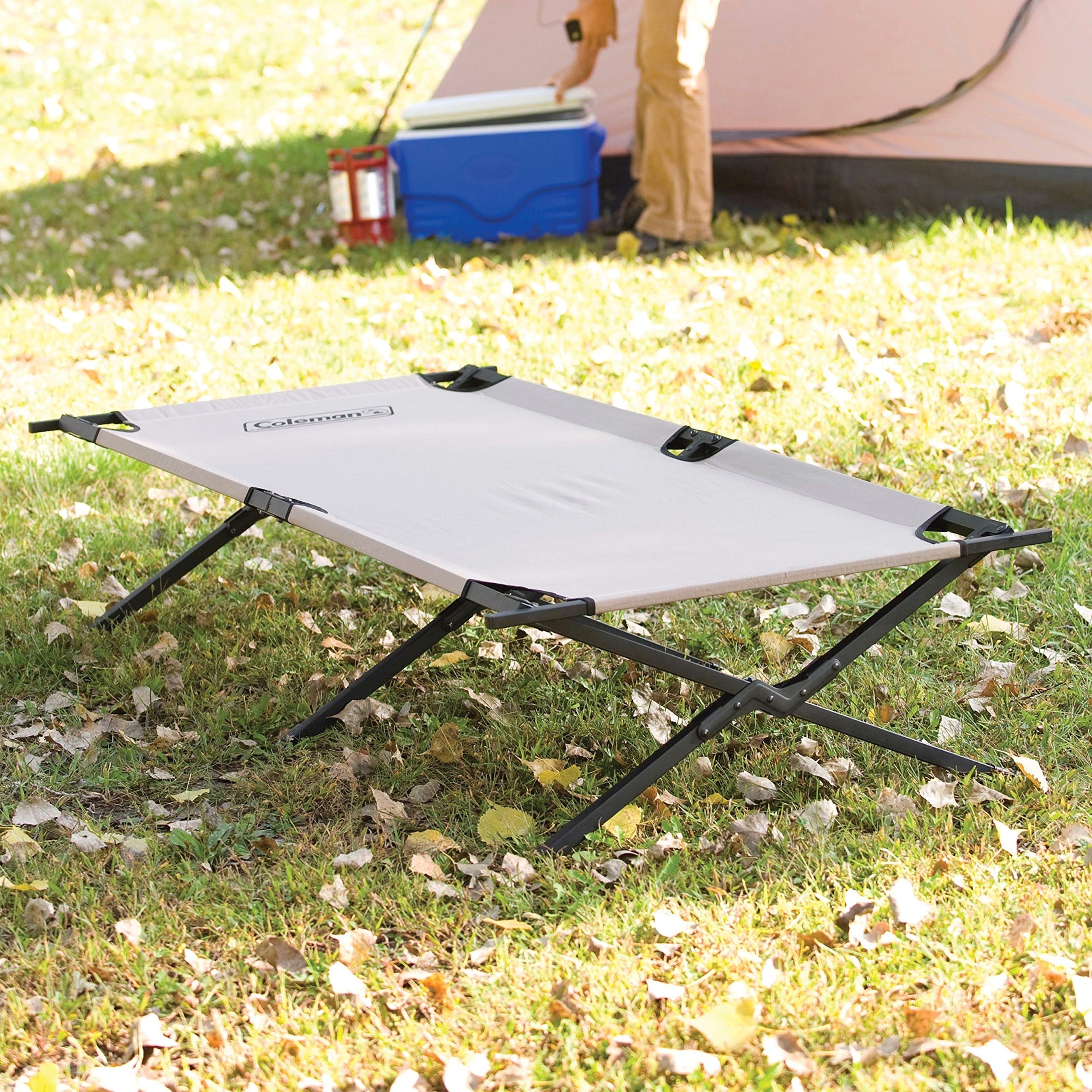 Amazon.com: Coleman Trailhead II Large Folding Cot with Easy Setup