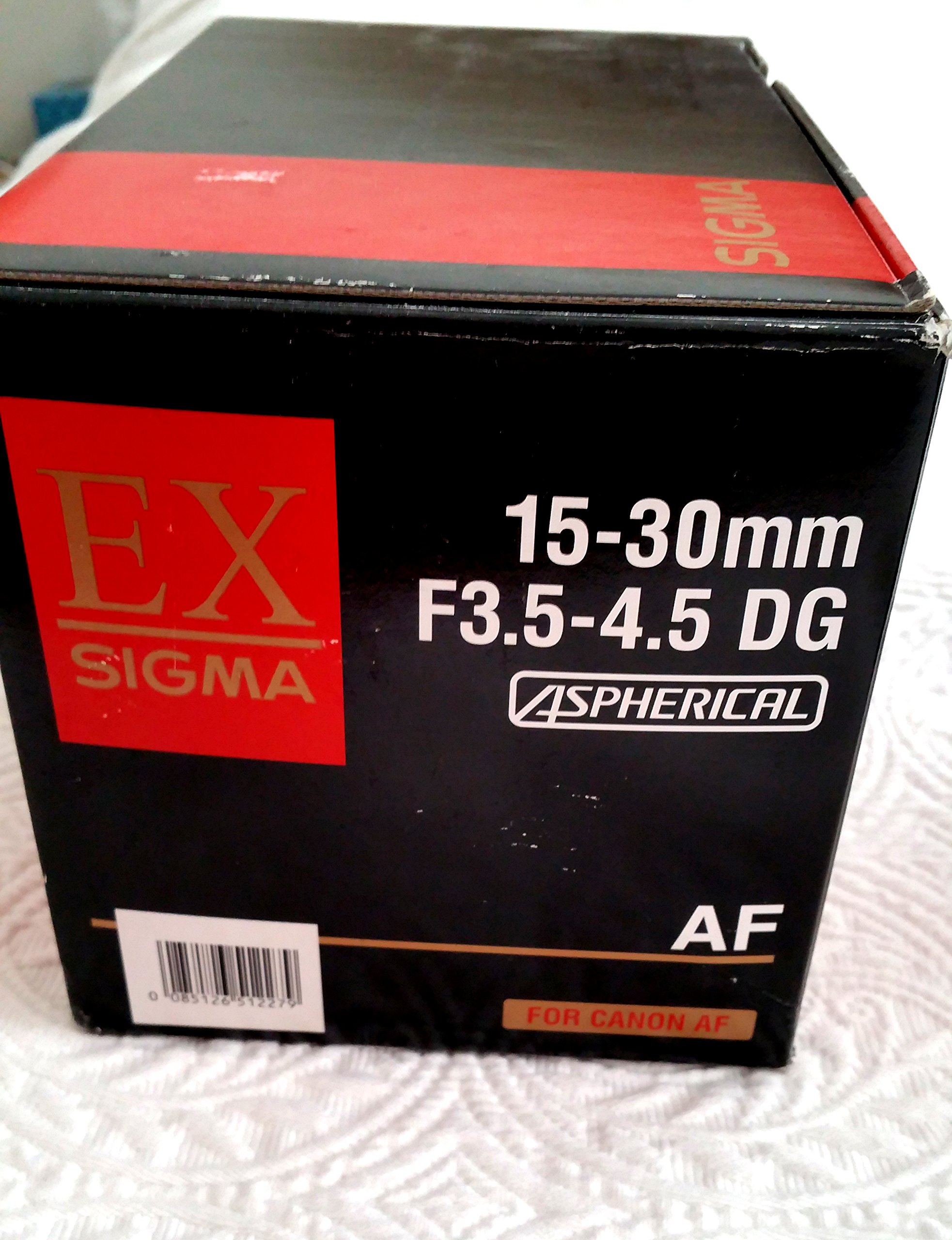 Amazon.co.jp: シグマ 15-30mm F3.5-4.5 EX DG ASPHERICAL キヤノン用