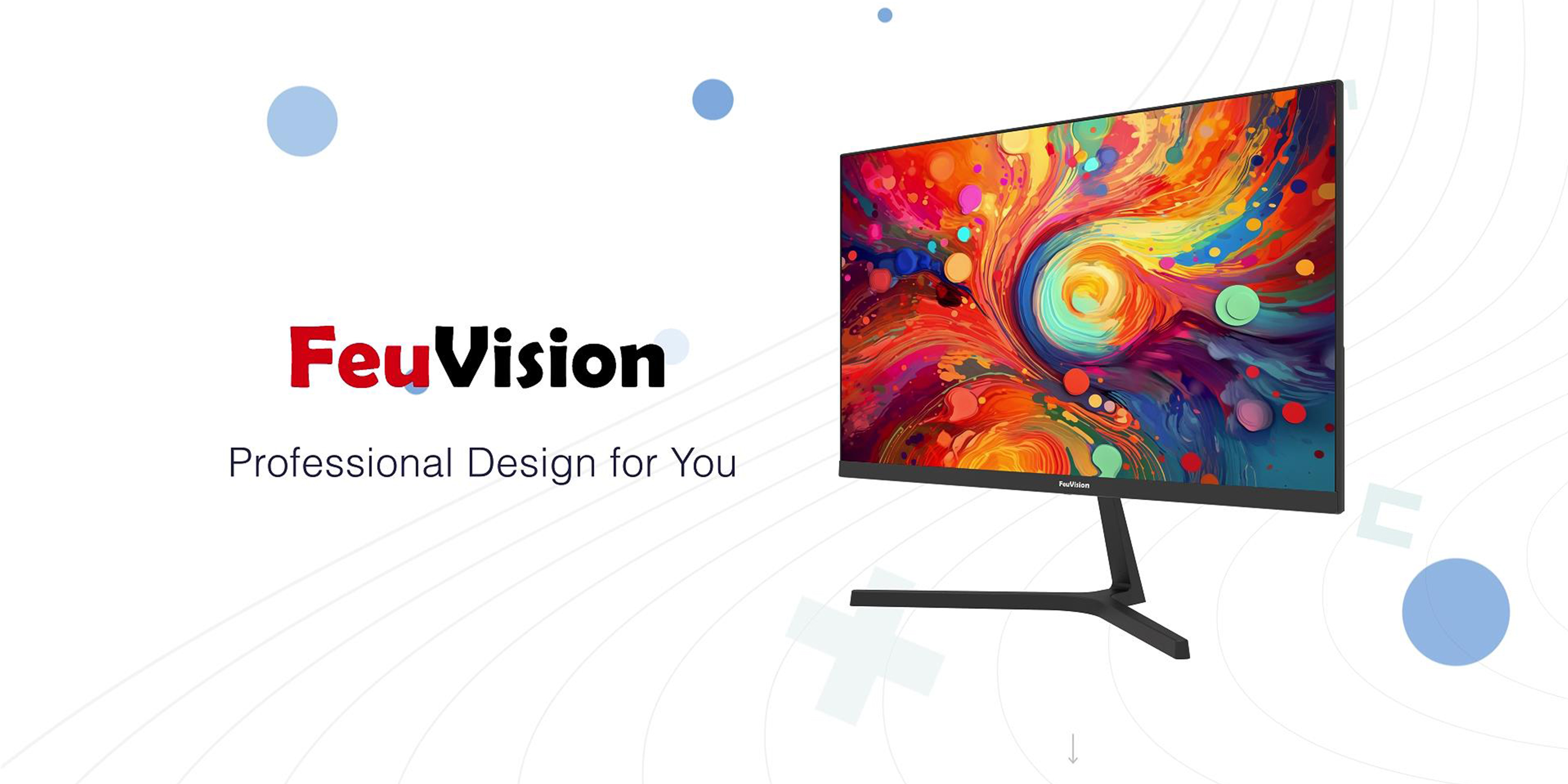 Amazon.com: FeuVision 22 inch Monitor 1080p FHD, 100Hz, IPS Panel