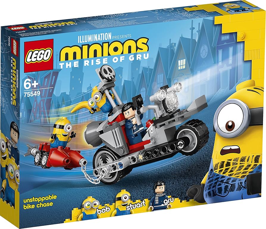 Amazon.co.jp: レゴ(LEGO) ミニオン ミニオンのバイクチェイス 75549