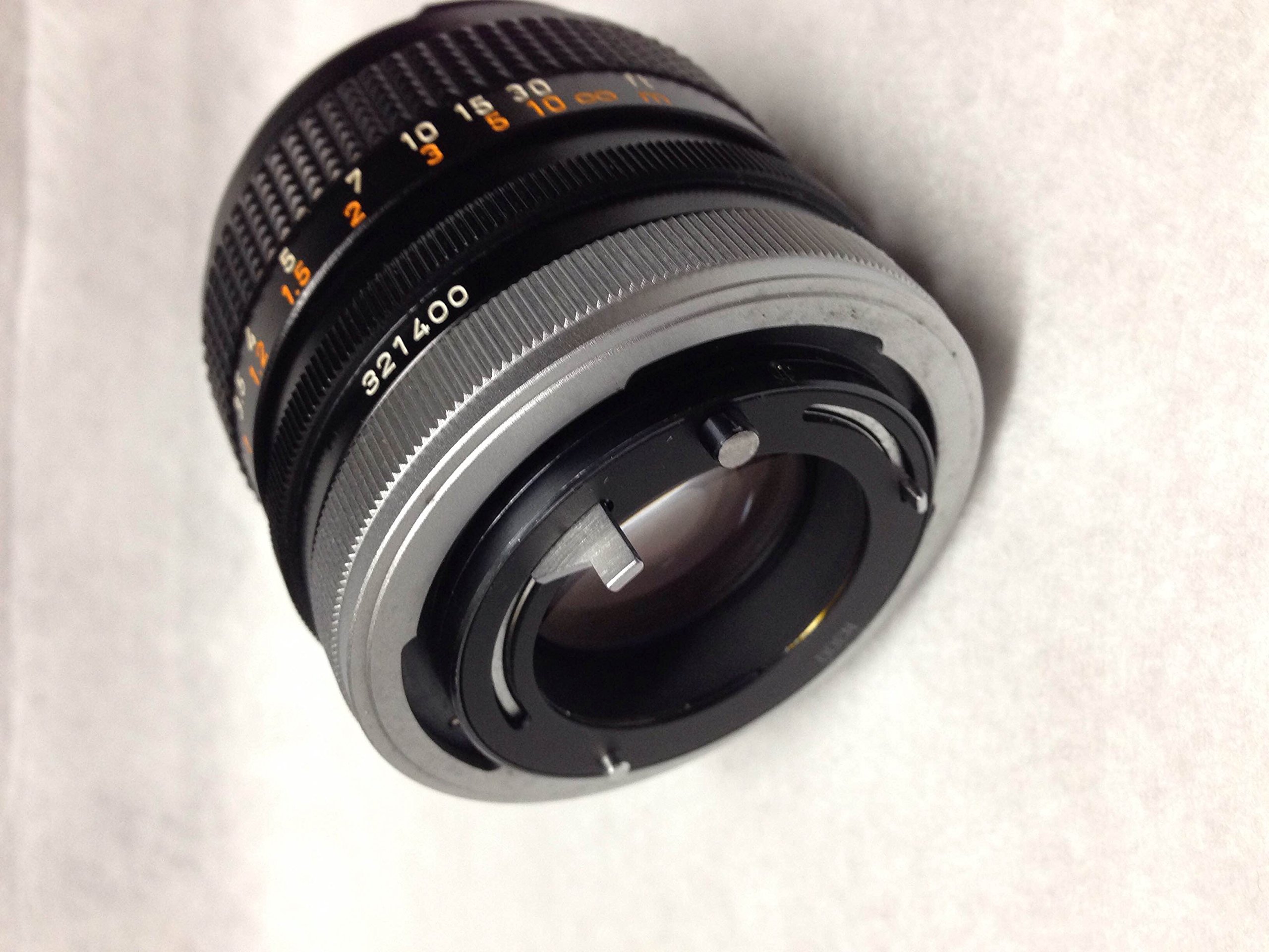 Amazon.co.jp: Canon FD 50mm f1.4 S.S.C. : Electronics