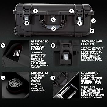 Amazon.com : Nanuk 935 Pro Photo Kit – Waterproof Travel Camera