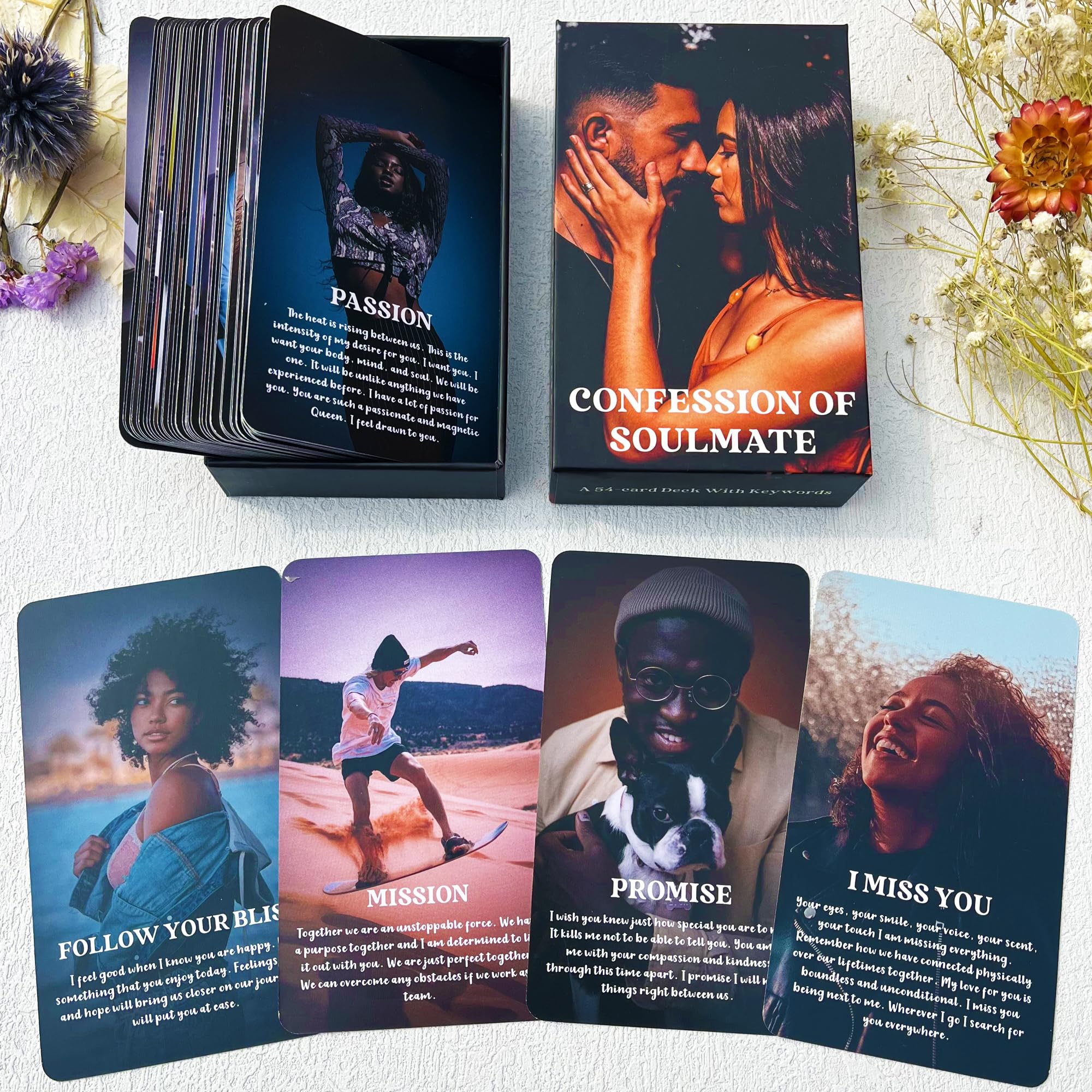 Amazon.com: GZXINKE Confession of Soulmate Oracle Cards, African