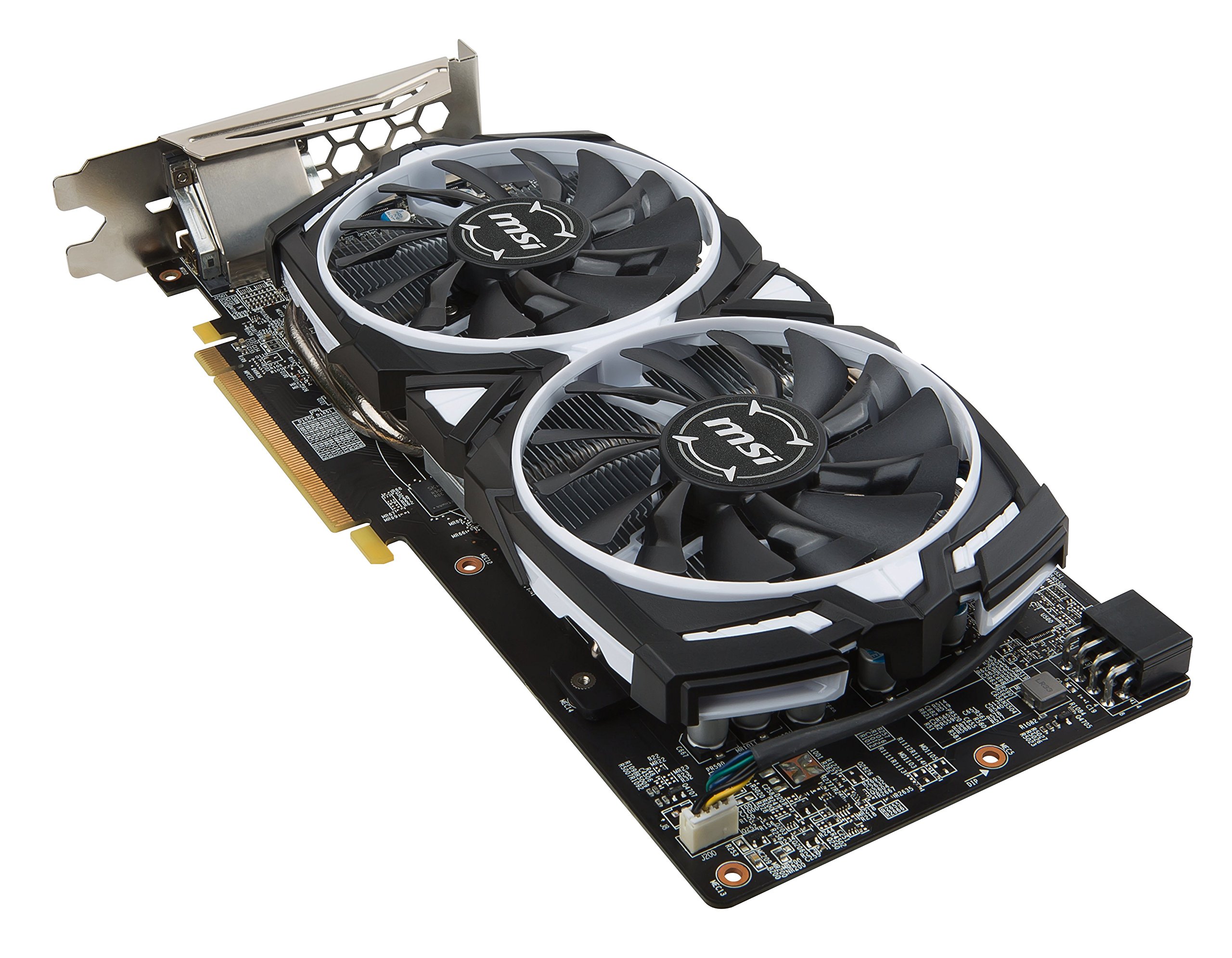 Amazon | MSI Radeon RX 580 ARMOR 8G OC グラフィックスボード VD6879