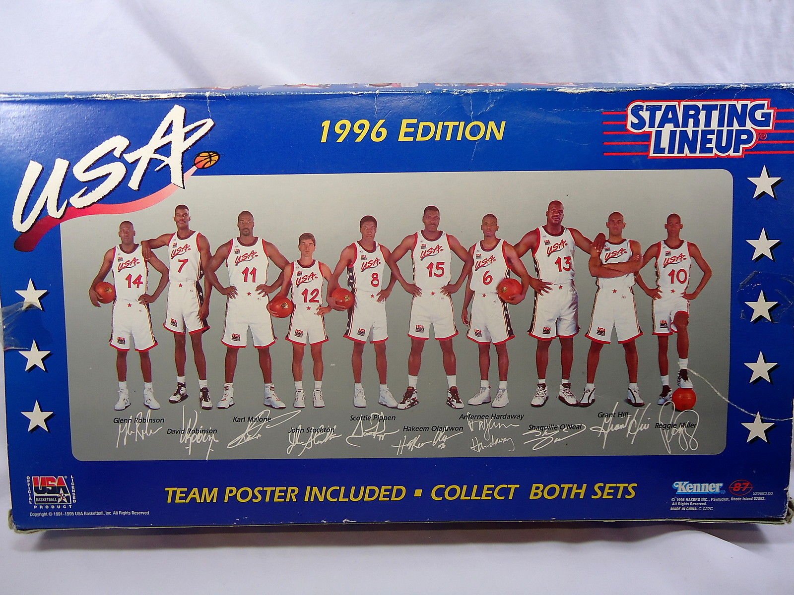 Amazon.com: 1996 USA Dream Team NBA Starting Lineup Edition Set