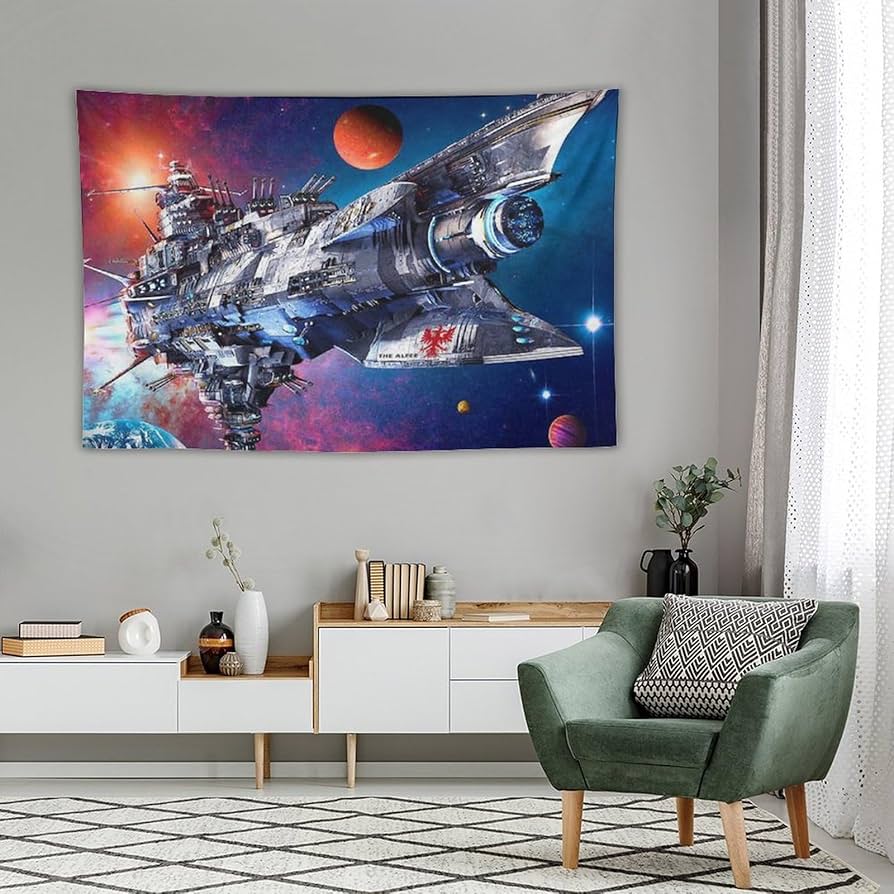 Amazon.co.jp: 宇宙戦艦ヤマト (19) タペストリー ポスター 壁掛け絵画