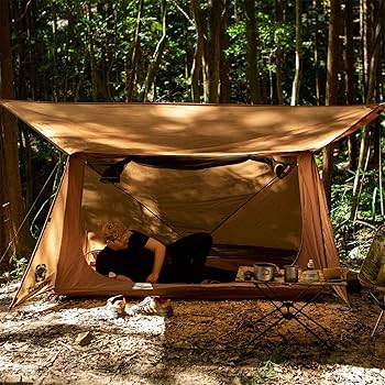 Amazon | OneTigris スーパーシェルター 超軽量 BLACK ORCA 2.0