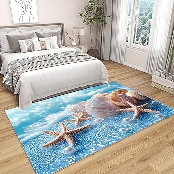 Amazon | YITOEO(イトエオ) 3D ラグ ラグマット カーペット 海 動物の