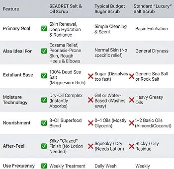 Amazon.co.jp: SEACRET ボディスクラブ ソルト＆オイルスクラブ (400g