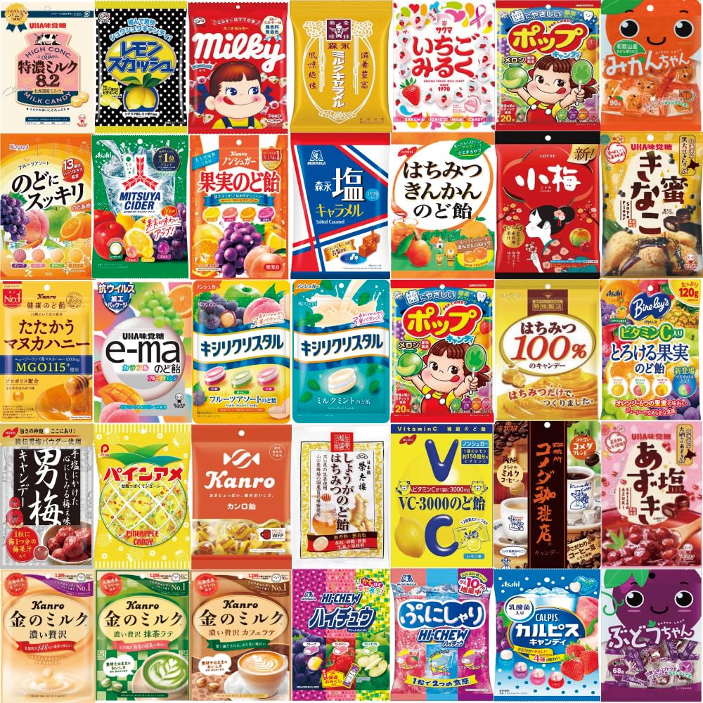 Amazon.co.jp: 【あめ 詰め合わせ 12袋】【NONOKUROセレクト】飴 人気