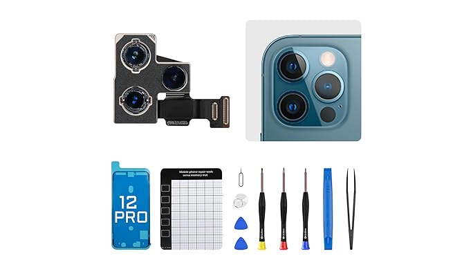 Amazon.com: DGSCSMY for iPhone 12 pro Back Camera Replacement Kit