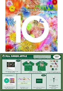 Amazon.co.jp: 【限定盤 Blu-ray】Mrs. GREEN APPLE 10 & “Harmony