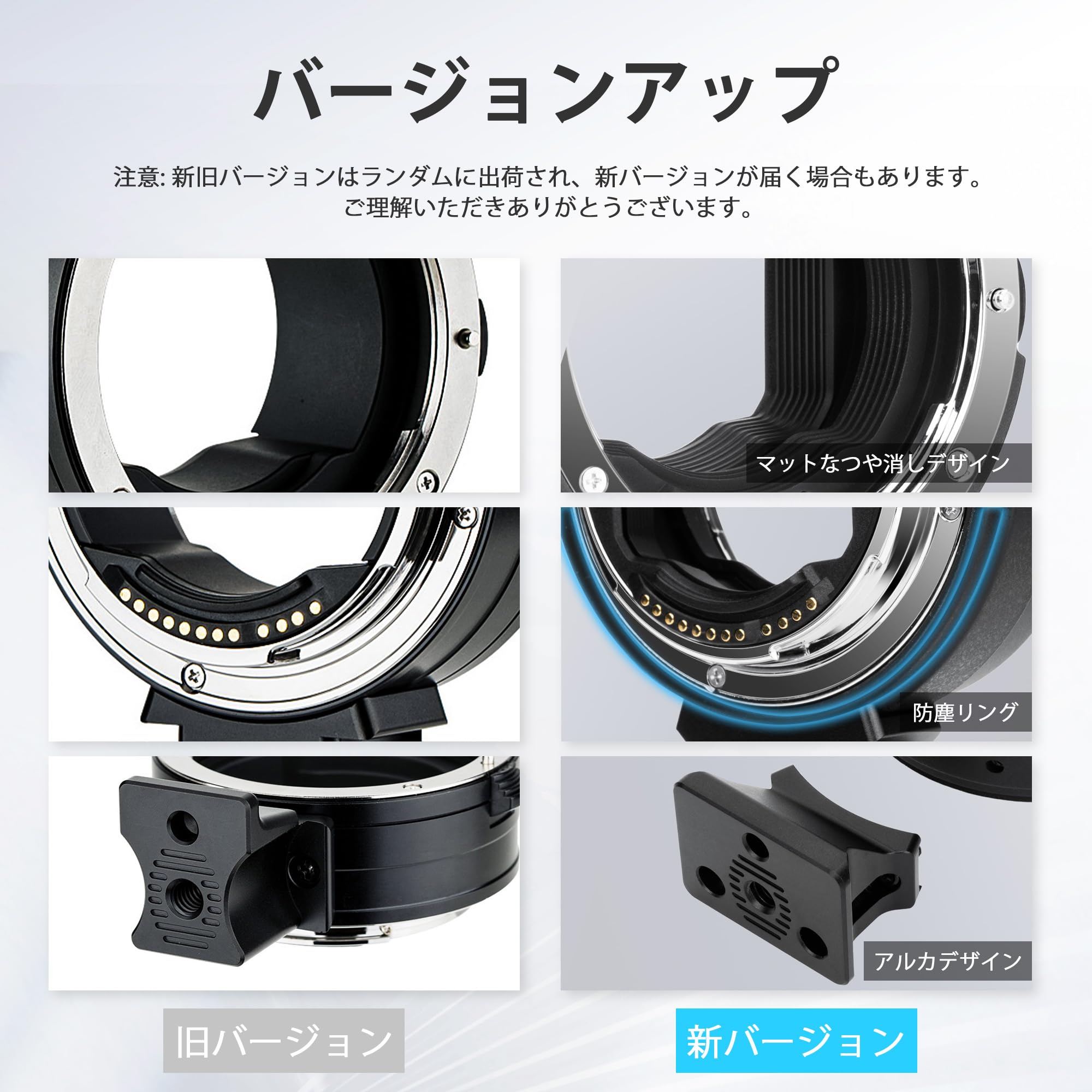 Amazon | 【改良バージョン】JJC EF-EOSR レンズマウントアダプター