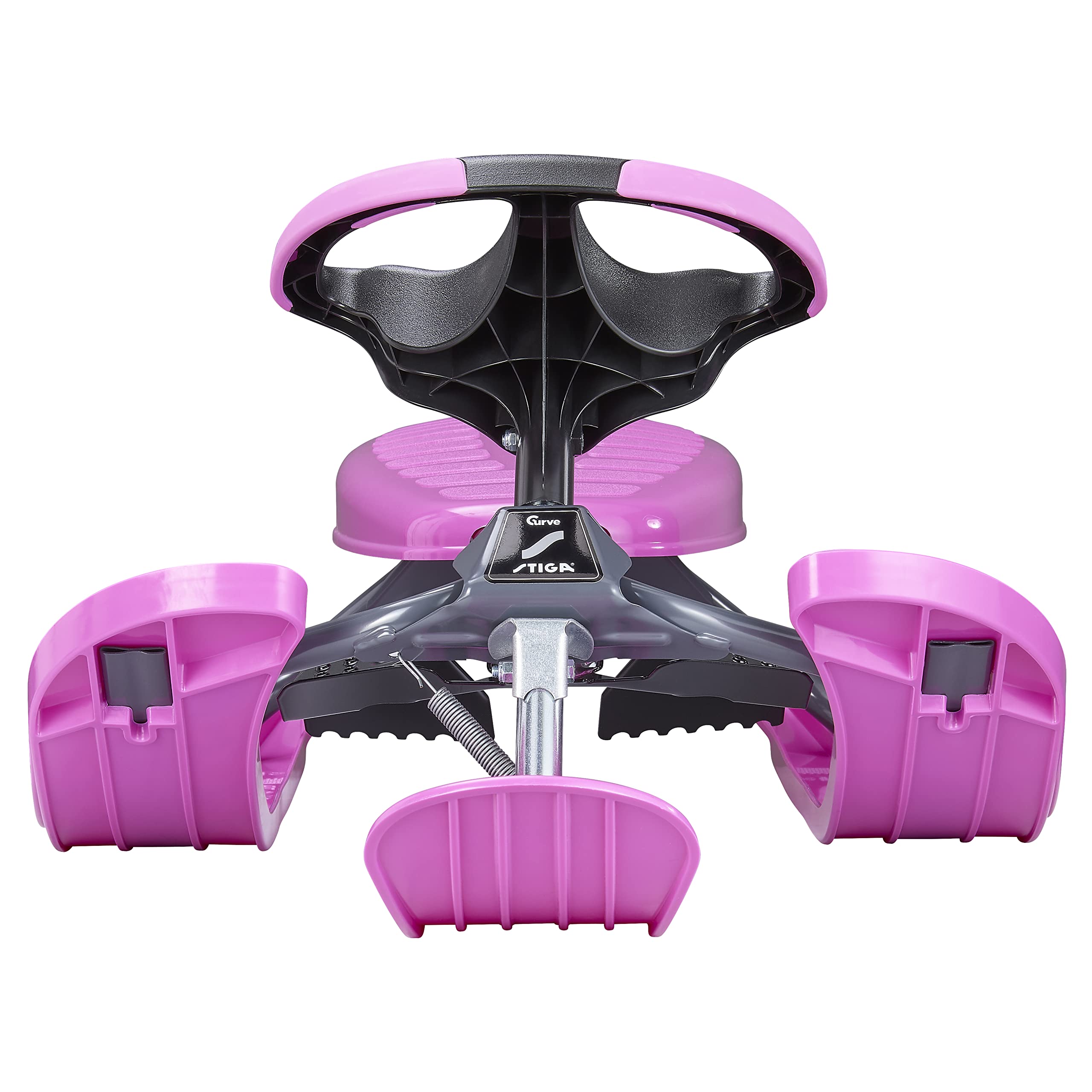 Amazon | スティーガ(STIGA)スノーレーサー カーブ グレー/ピンク | 雪