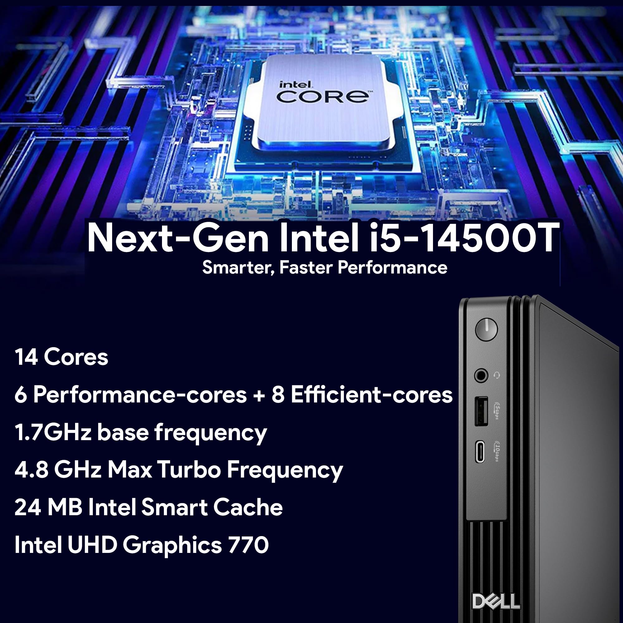 Amazon.com: Dell Pro Micro(Next-gen OptiPlex 7000 MFF) Intel i5