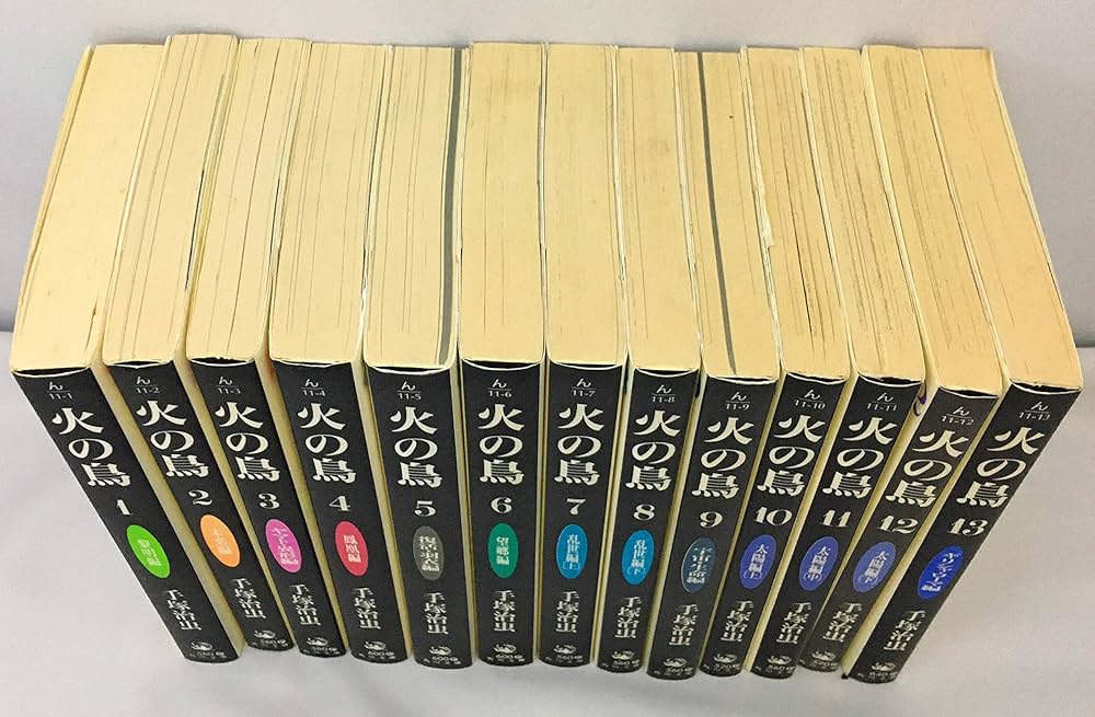 Amazon.co.jp: 火の鳥 （文庫版）全13巻完結セット（コミックセット） : 本