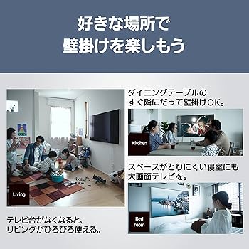 Amazon.co.jp: パナソニック 55V型 4K有機EL VIERA TH-55LW1L ウォール