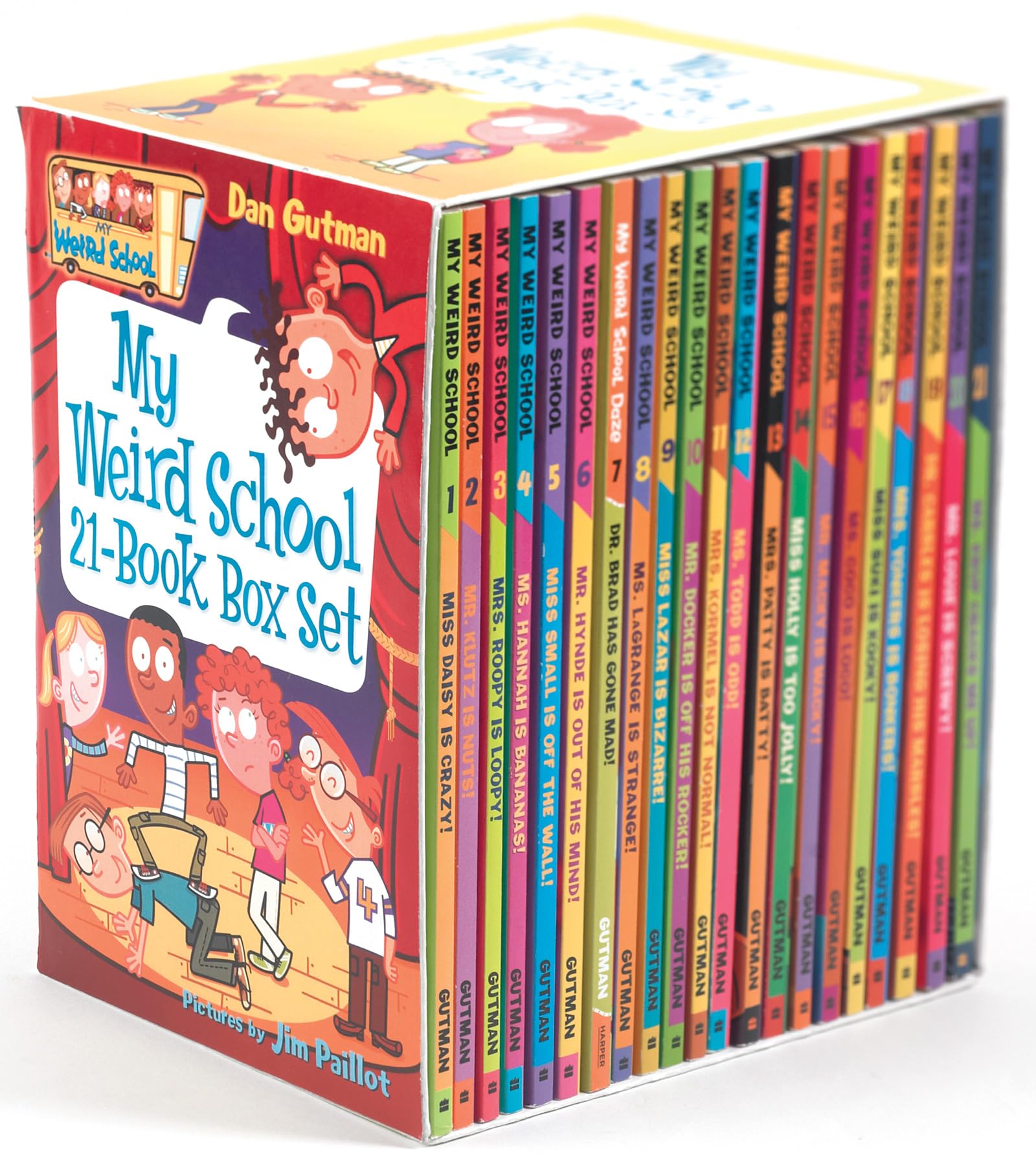 Amazon | My Weird School 21-Book Box Set | Gutman, Dan, Paillot