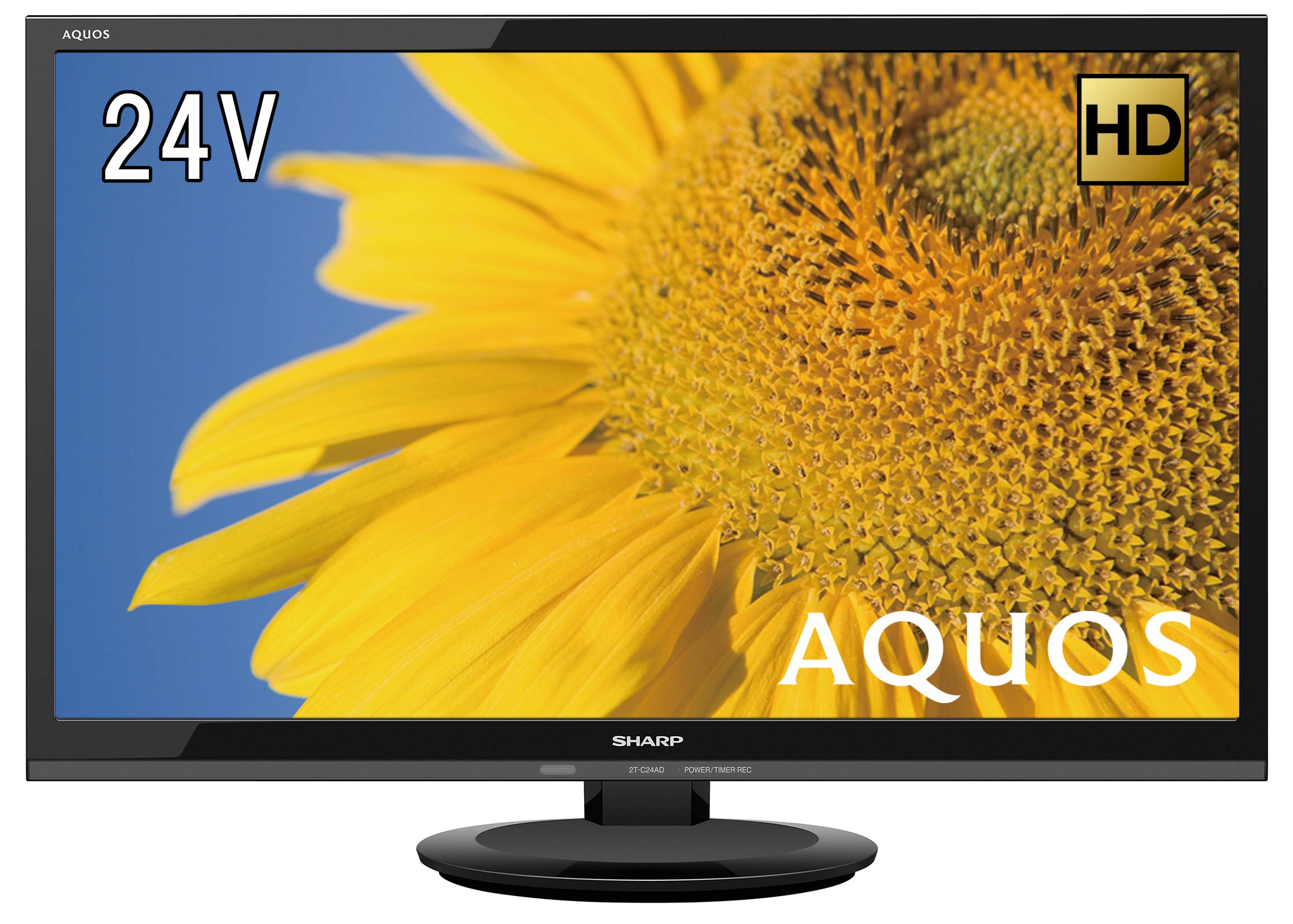 Amazon | 【整備済み品】 SHARP 液晶 テレビ 24V型 AQUOS 2T-C24AD-B