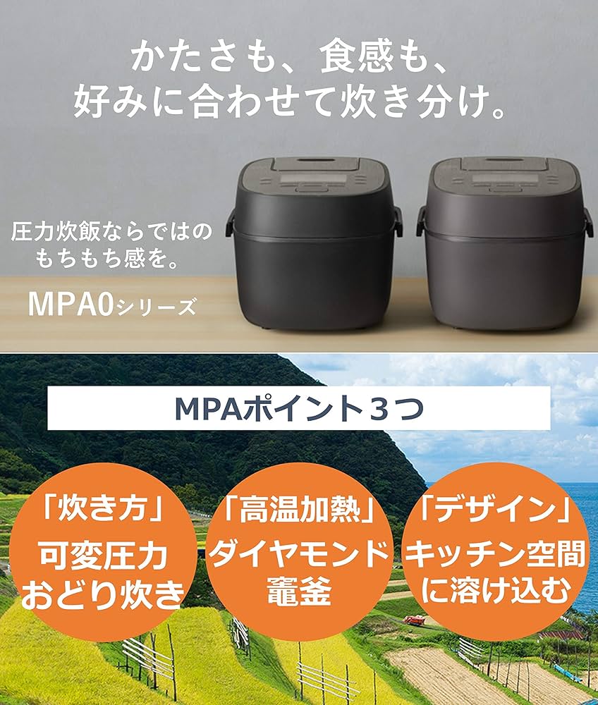 Amazon | パナソニック 炊飯器 5.5合 可変圧力IH式 おどり炊き