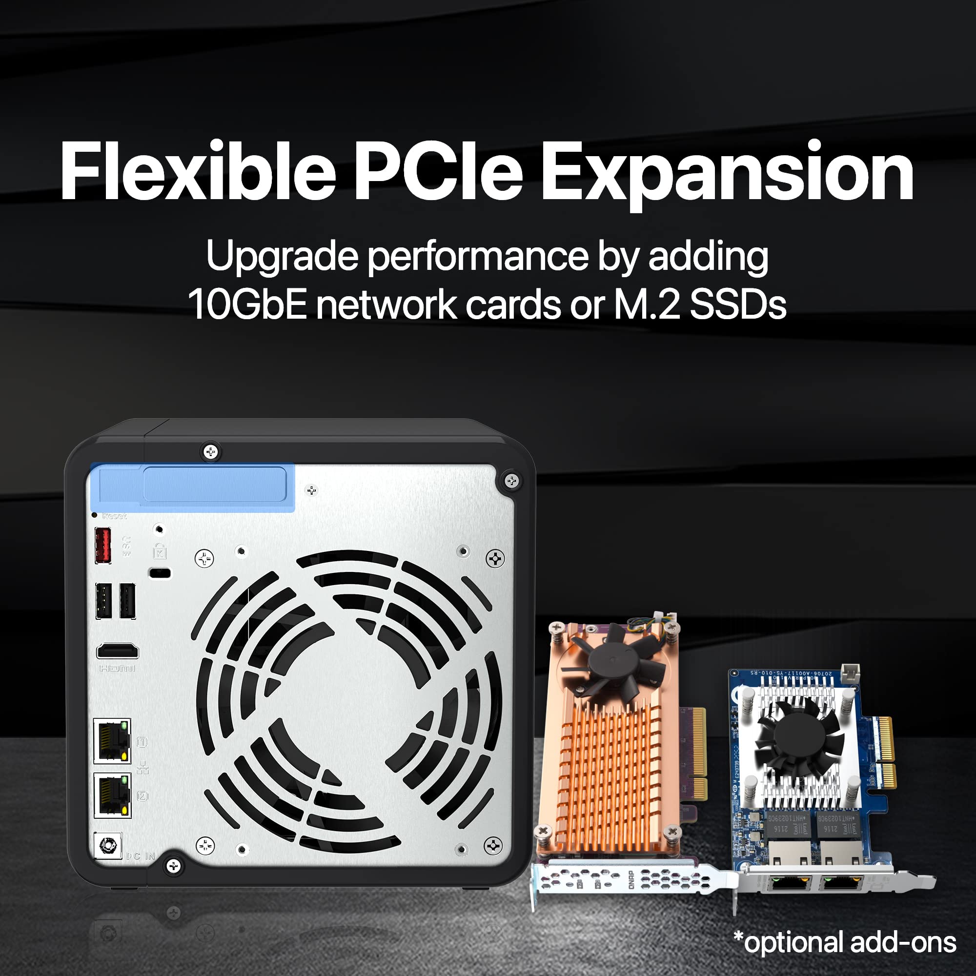 Amazon.com: QNAP TS-464-8G-US 4 Bay High-Performance Desktop NAS