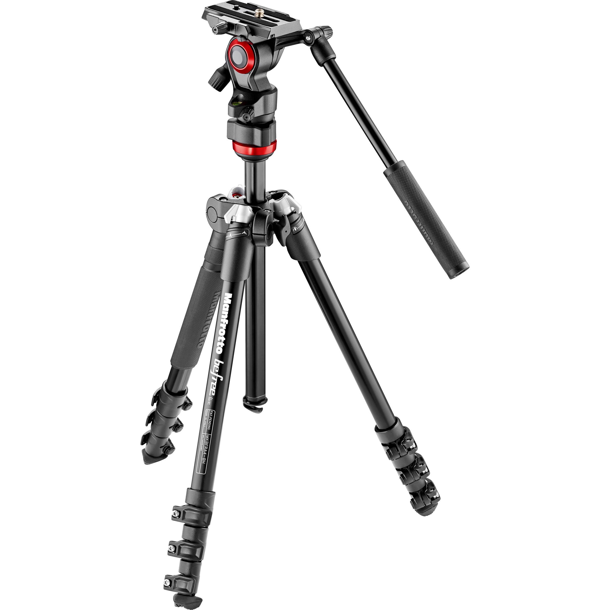 Amazon | Manfrotto 三脚 befree live ビデオ三脚キット MVH400AH付