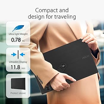 Amazon.co.jp: ASUS ZenScreen 16インチ (15.6インチ) ポータブルUSB