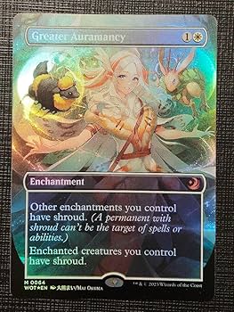 Amazon.co.jp: MTG 偉大なるオーラ術 アニメ絵 Foil 英語 : おもちゃ