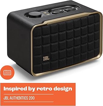 Amazon.com: JBL Authentics 200 - Retro Style Smart Home Speaker