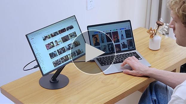 Amazon.co.jp: EVICIV 4K Mobile Monitor 16 Inch 1200Nit High