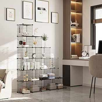 Amazon.com: C&AHOME Wire Cube Storage, 20-Cube Organizer Metal