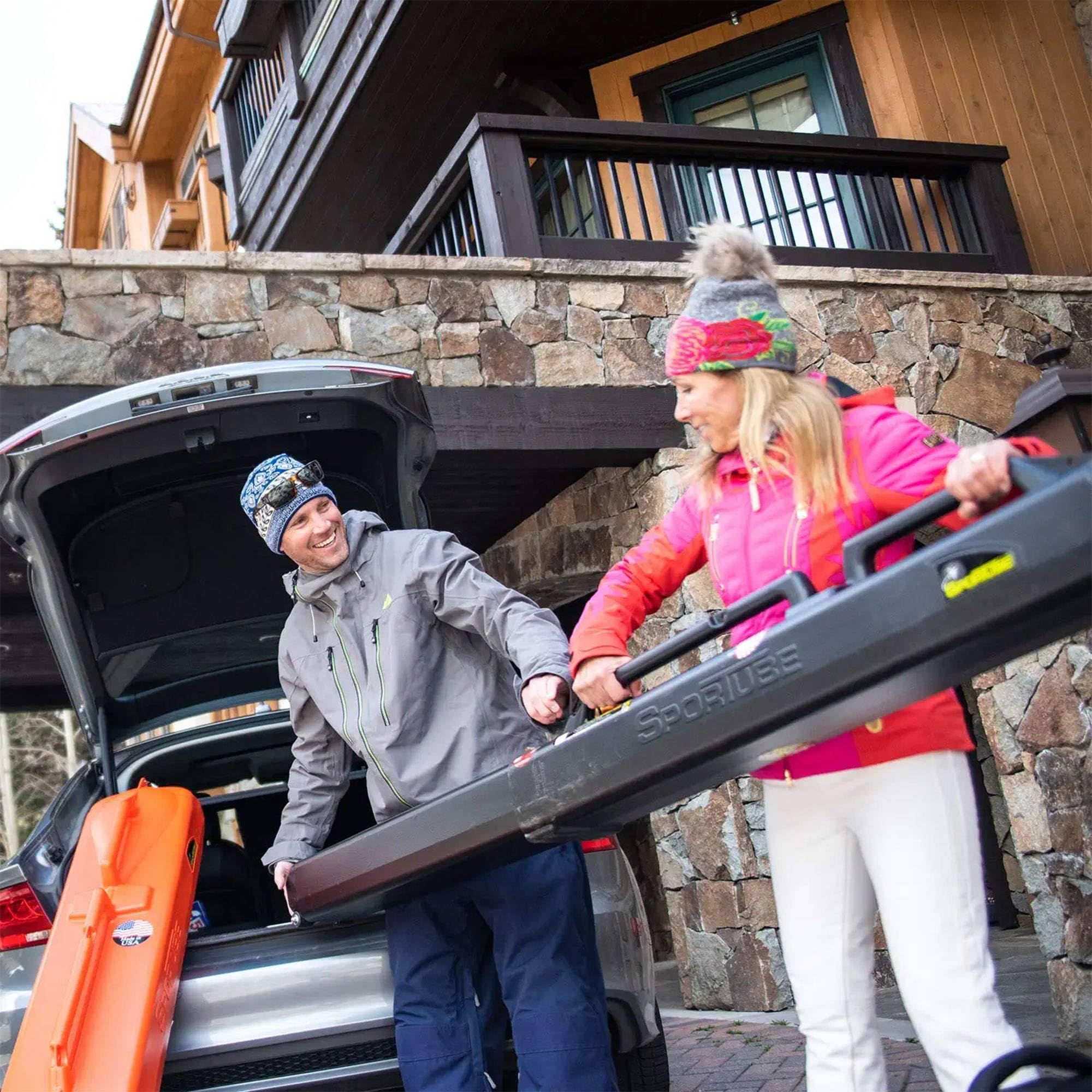 Amazon.co.jp: スキー収納のハードケース SKI一台収納用【SPORTUBE