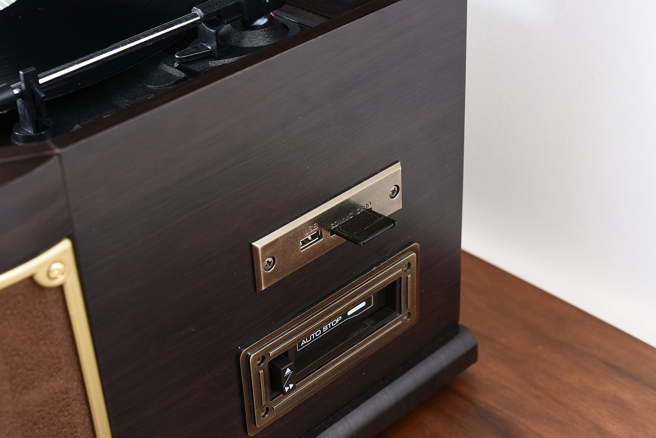 Amazon.co.jp: 山善(YAMAZEN) キュリオム マルチレコードプレーヤー