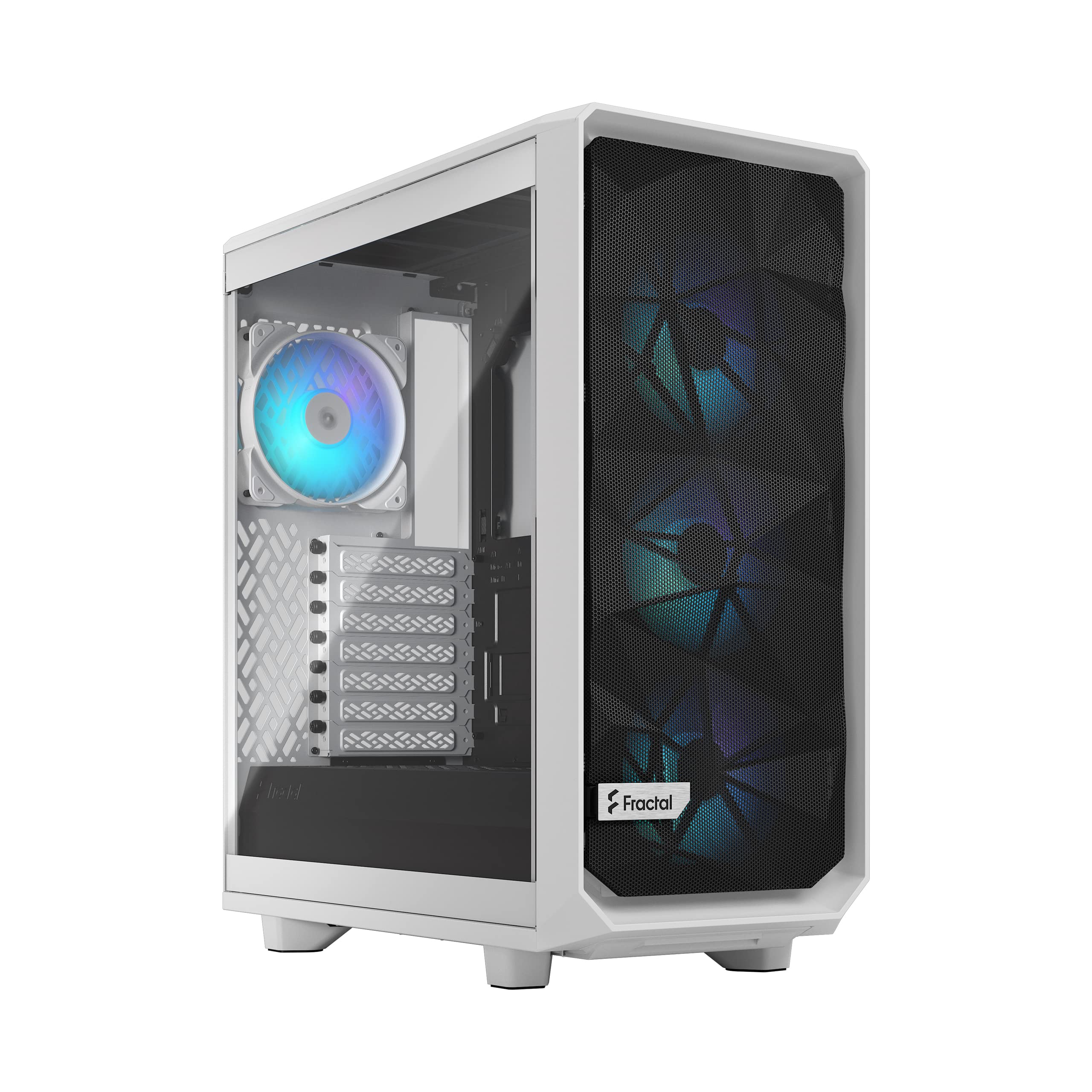 Amazon.co.jp: Fractal Design Meshify 2 コンパクト ホワイト TG